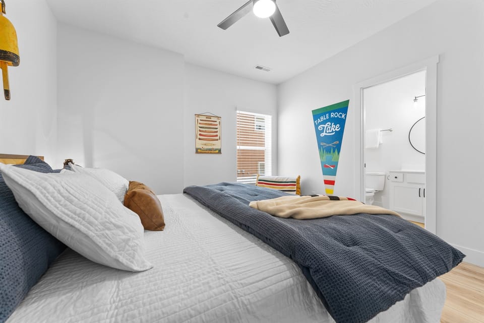 Each bedroom has an ensuite bathroom for ease of use and privacy.