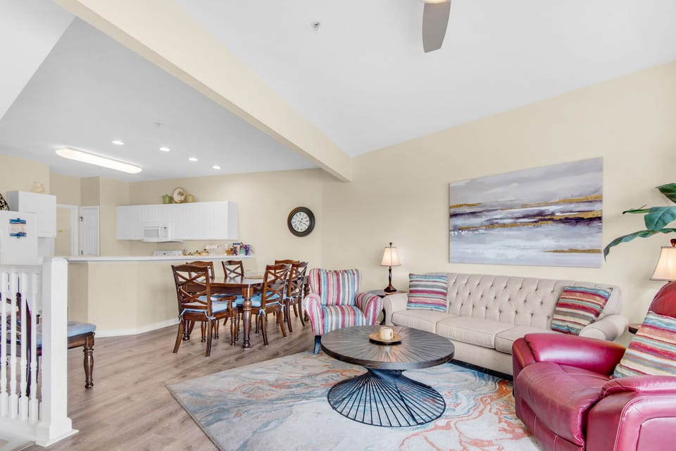 Spacious and open
