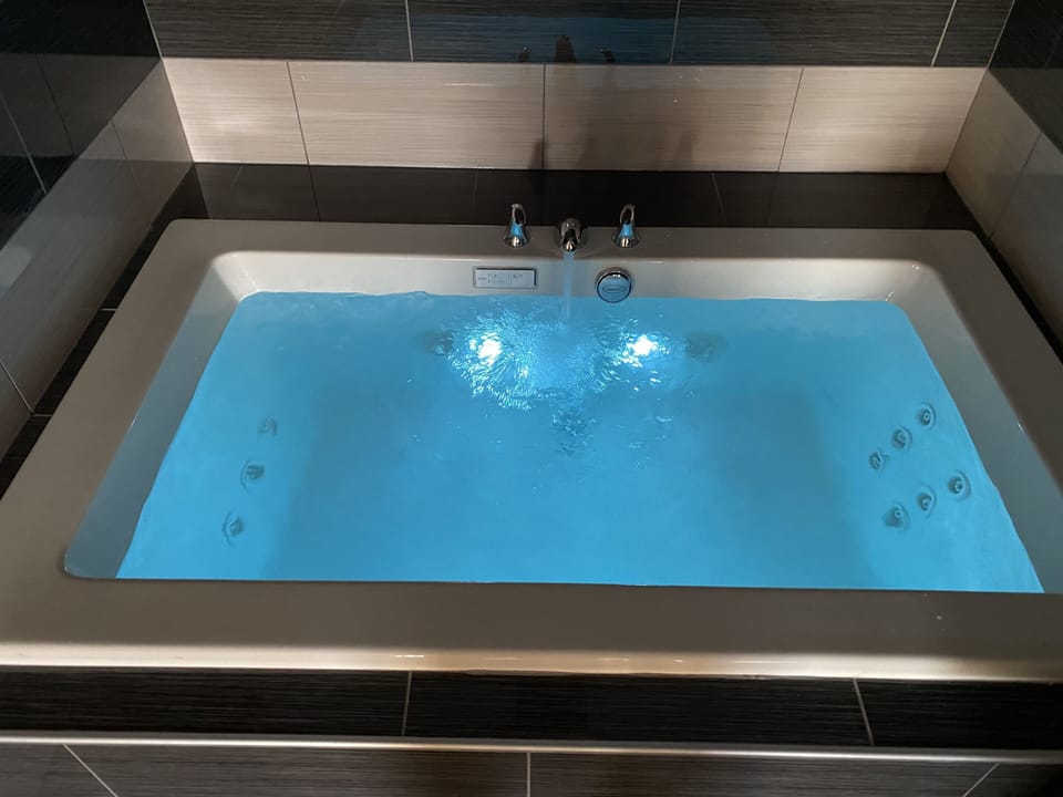 Hot Tub Room | Desk, iron/ironing board, free WiFi, bed sheets