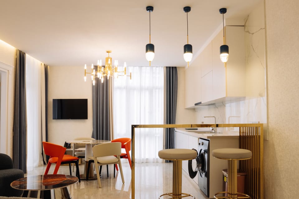 Comfort Apartment | Living area | Smart TV, pay movies