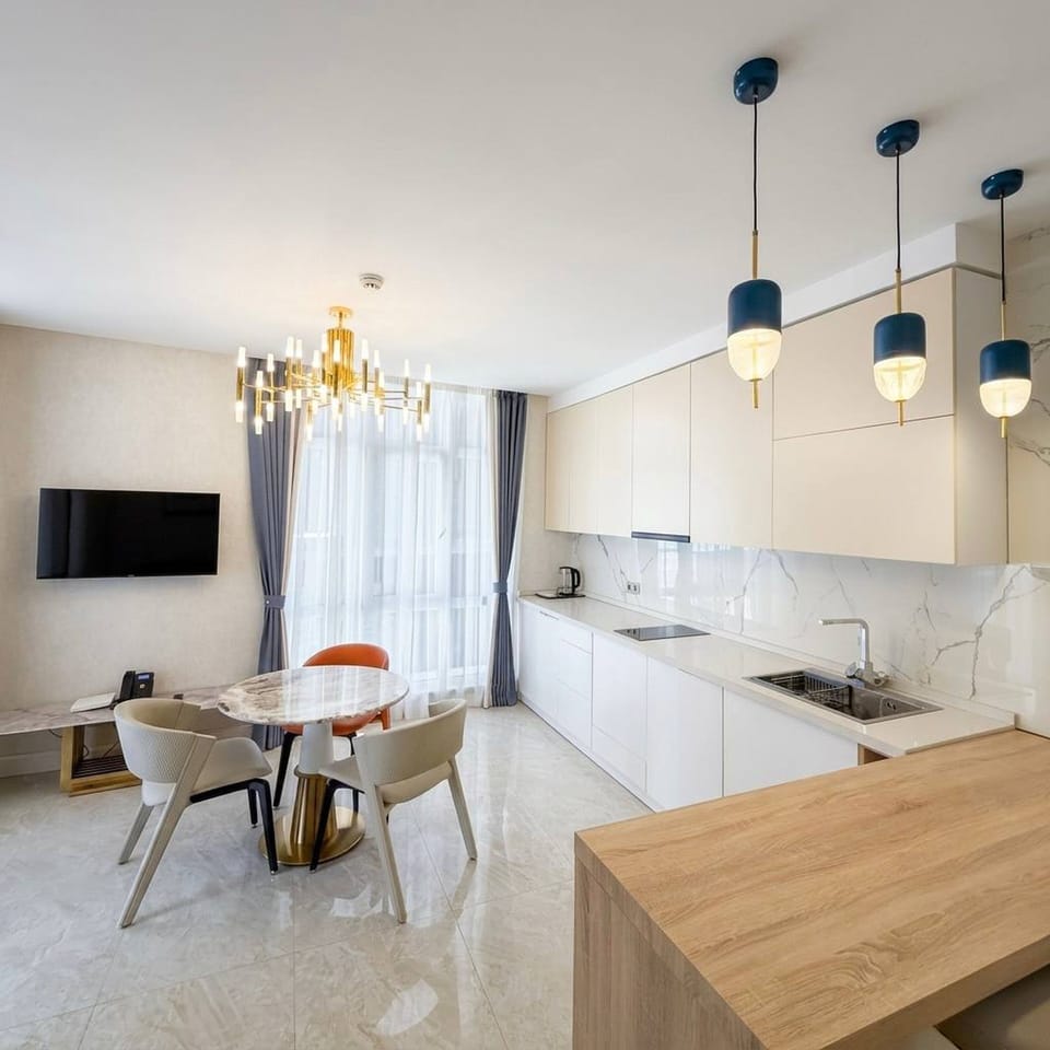 Comfort Apartment | Living area | Smart TV, pay movies