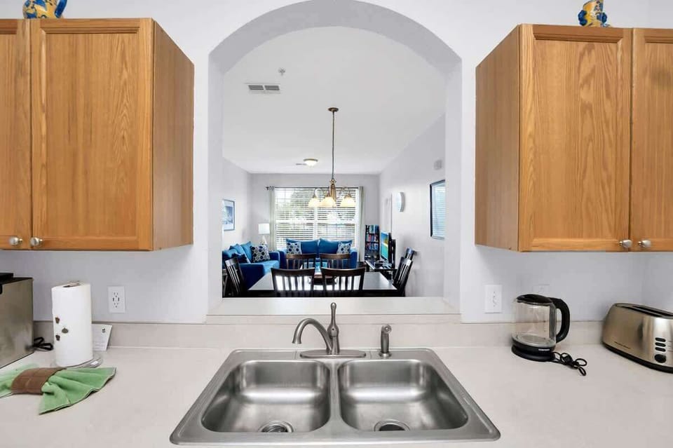 View of the Dinner room and Family room