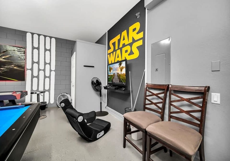 Star Wars Themed Game Room 