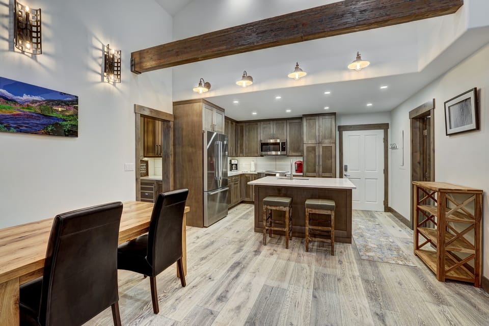 Indoors, Floor, Flooring, Dining Room, Dining Table