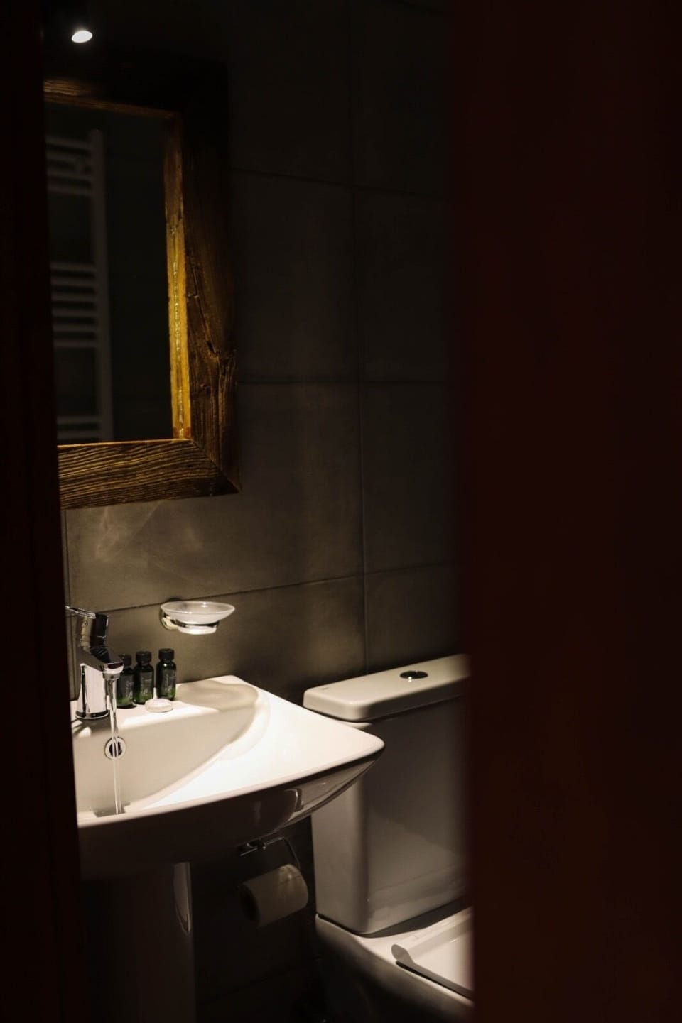 Free toiletries, hair dryer, bathrobes, towels