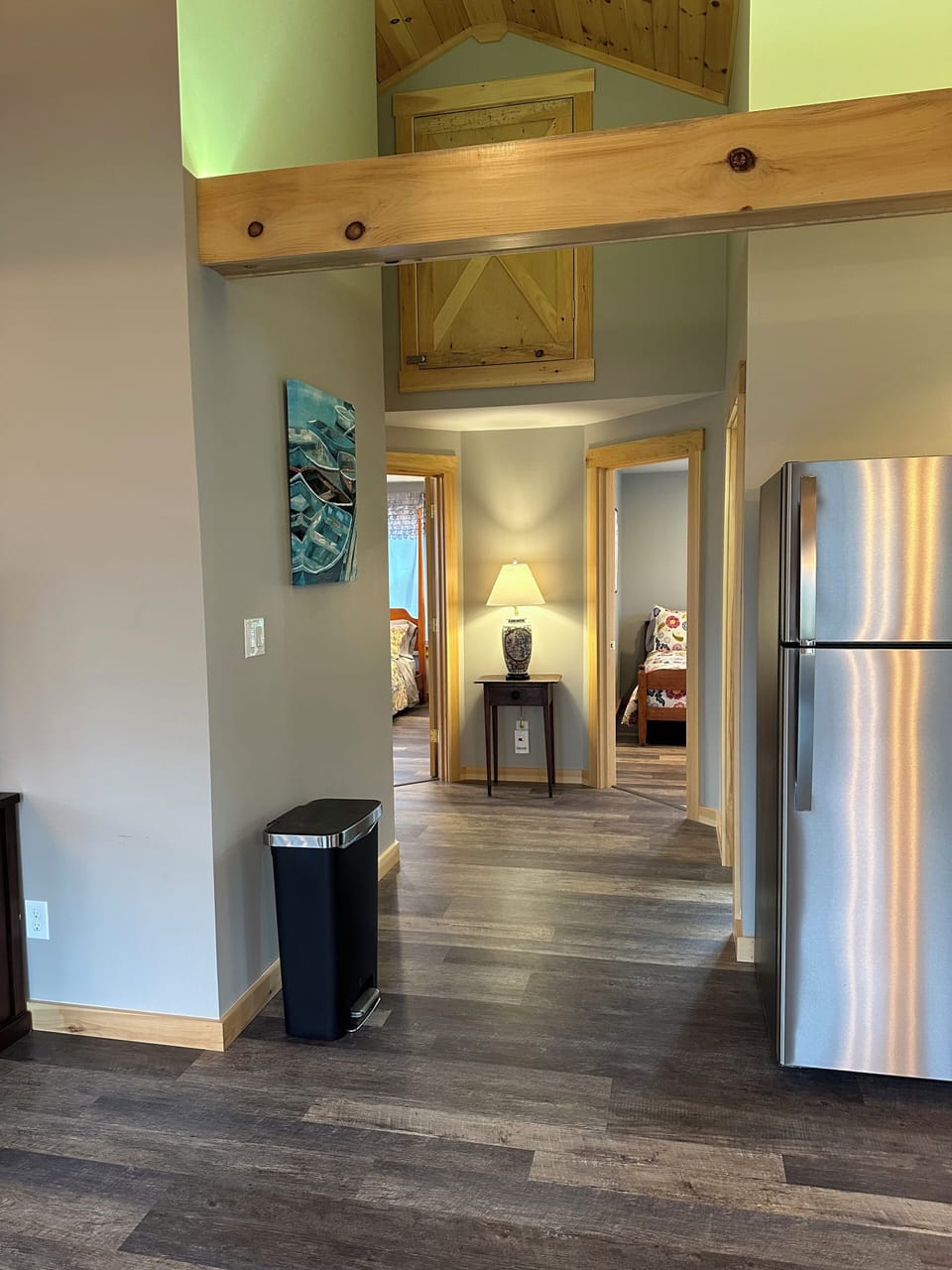 View to bedrooms