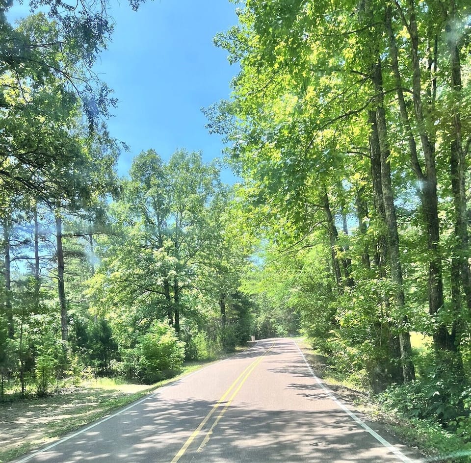 Beautiful Country Drive to Mack's Place
