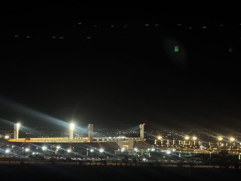 Stadium adrar , Bring your telescope and watch the game live Xd