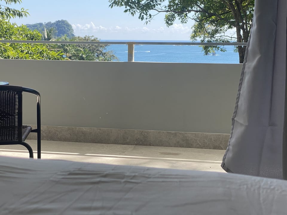 view from bed in third floor bedroom