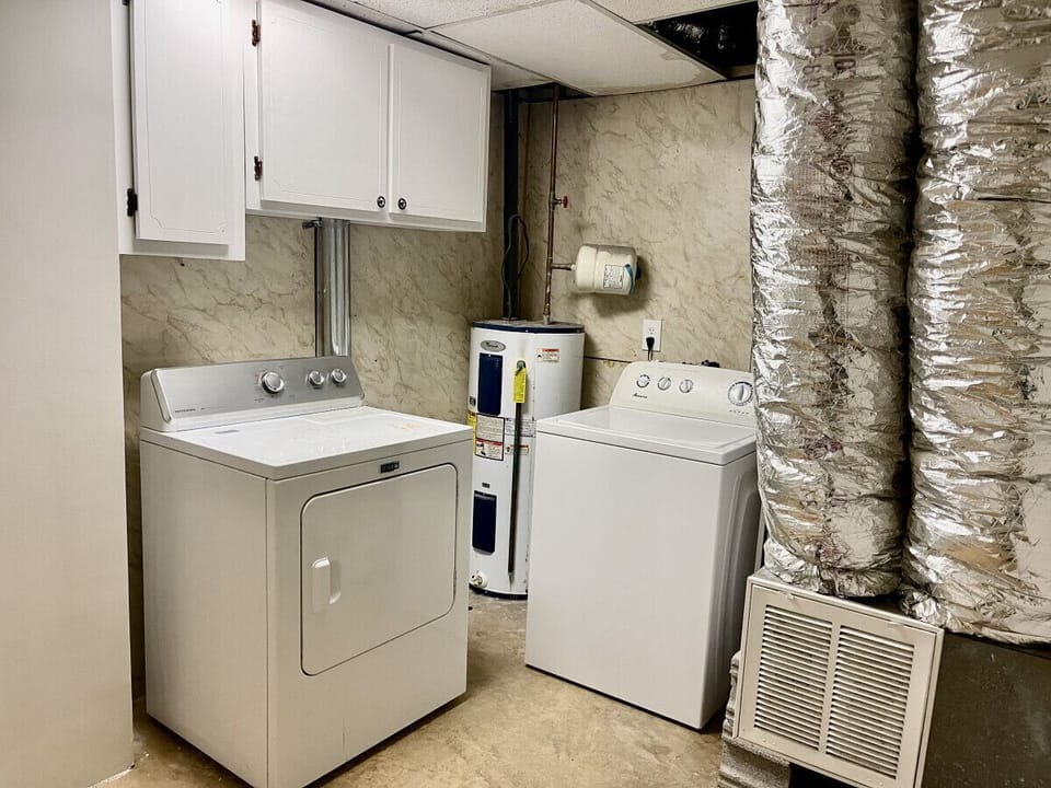 Cozy laundry area with modern amenities