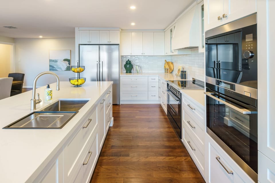 Complete with quality appliances, the kitchen caters to your every culinary need.