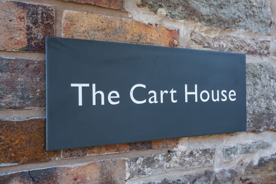 Signage for The Cart House, Bridgnorth, Shropshire