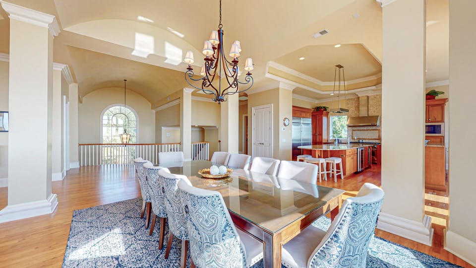 Formal Dining and Kitchen Areas