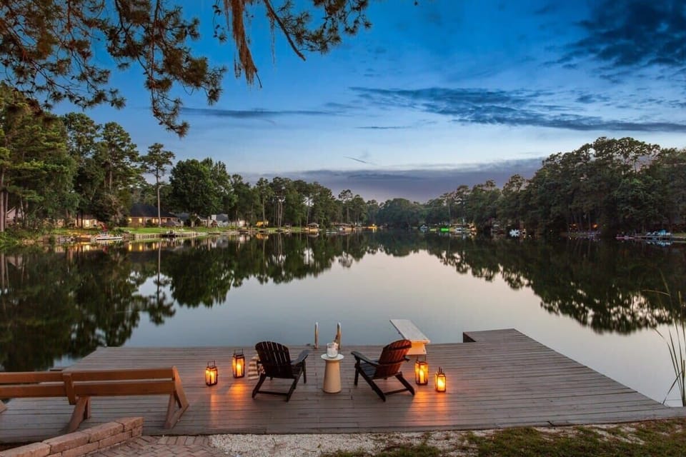 Private Outdoor Area | Pool | Lake Access | Sun Loungers | First Floor