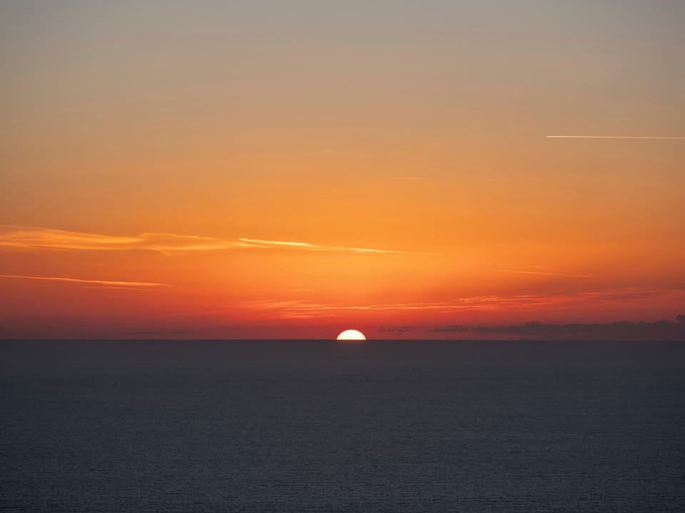 Unforgettable sunsets over the Aegean.