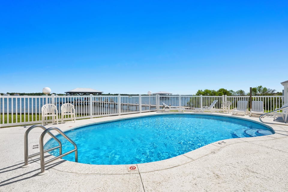 The community offers endless water activities, such as a private pool