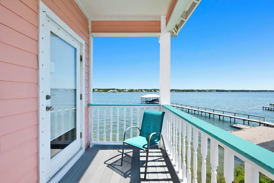 This balcony is only accessible by Bedroom 3 only