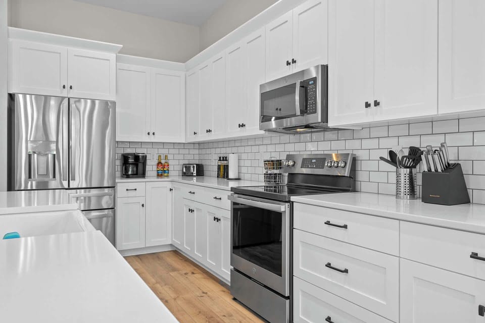 Cooking Area in kitchen