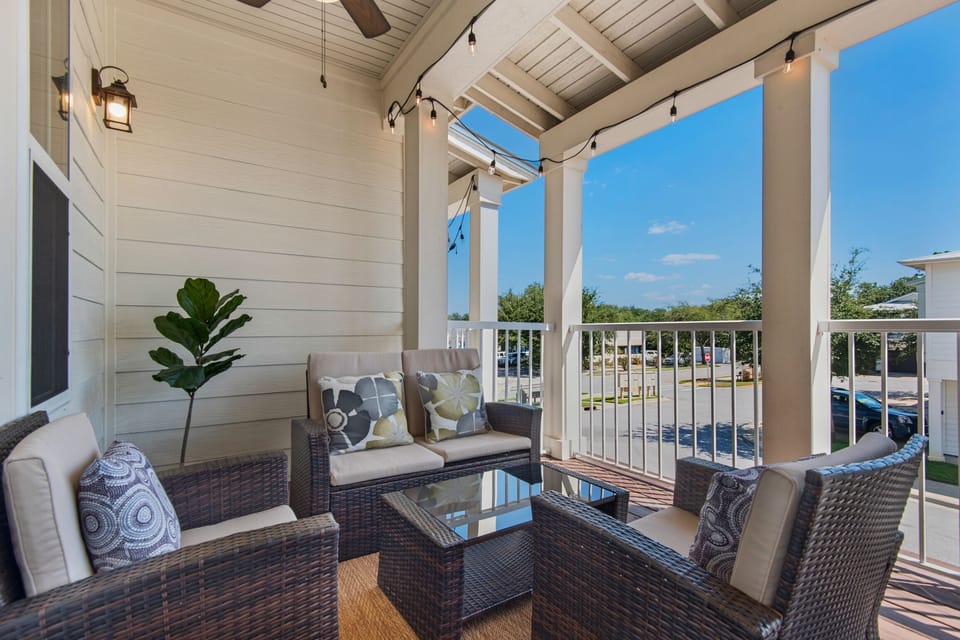 Relax on the balcony