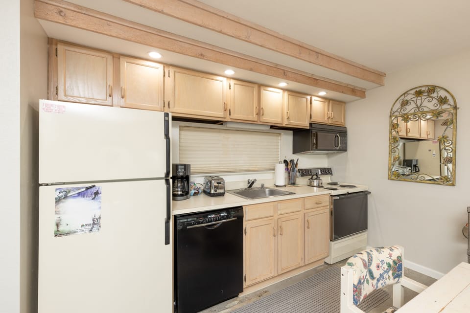 Indoors, Refrigerator, Kitchen, Sink, Microwave