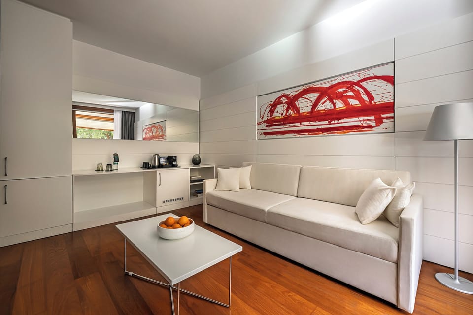 Premium Suite, Balcony | Living area | Flat-screen TV