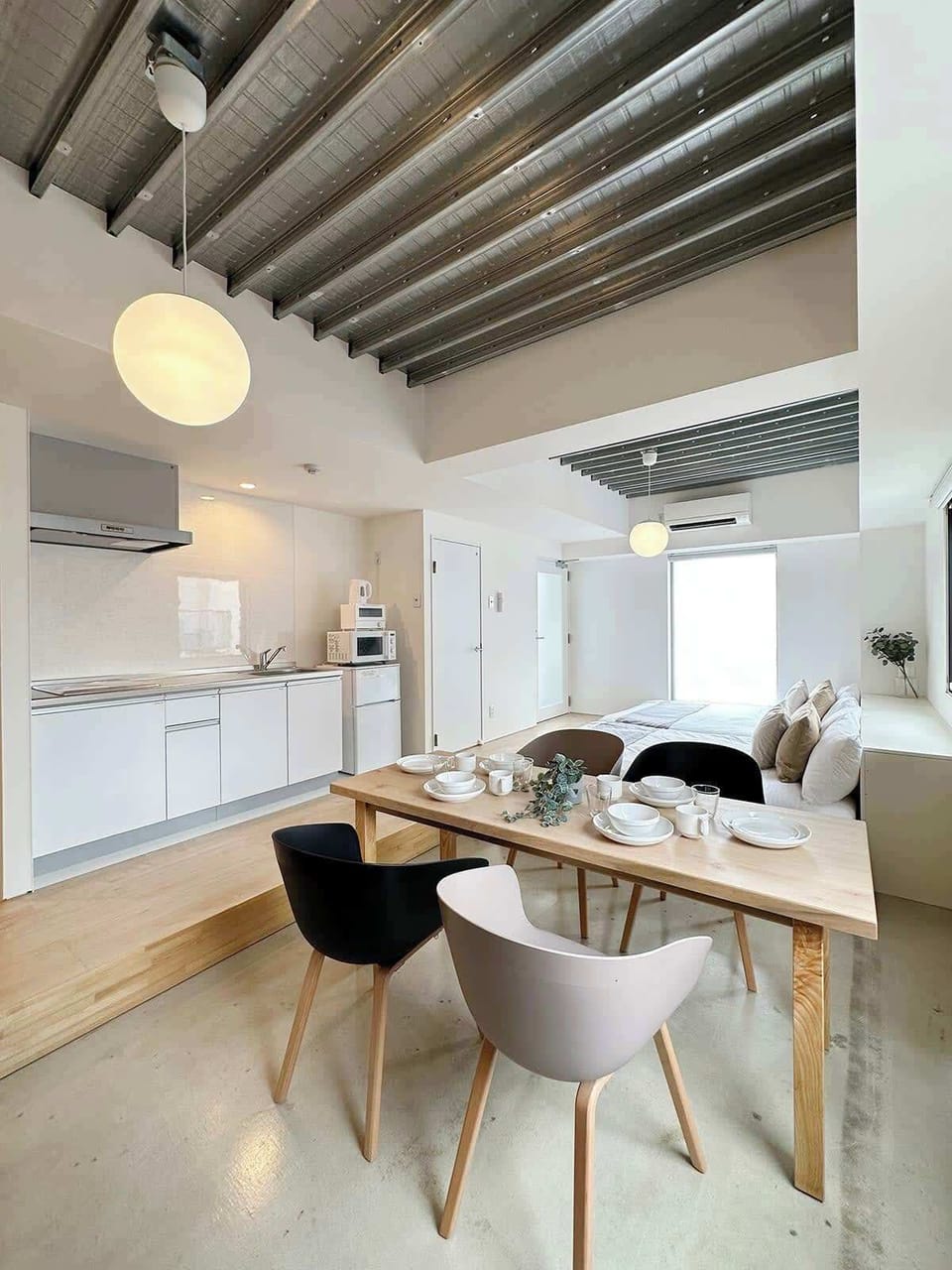 Kitchen and Dining Area