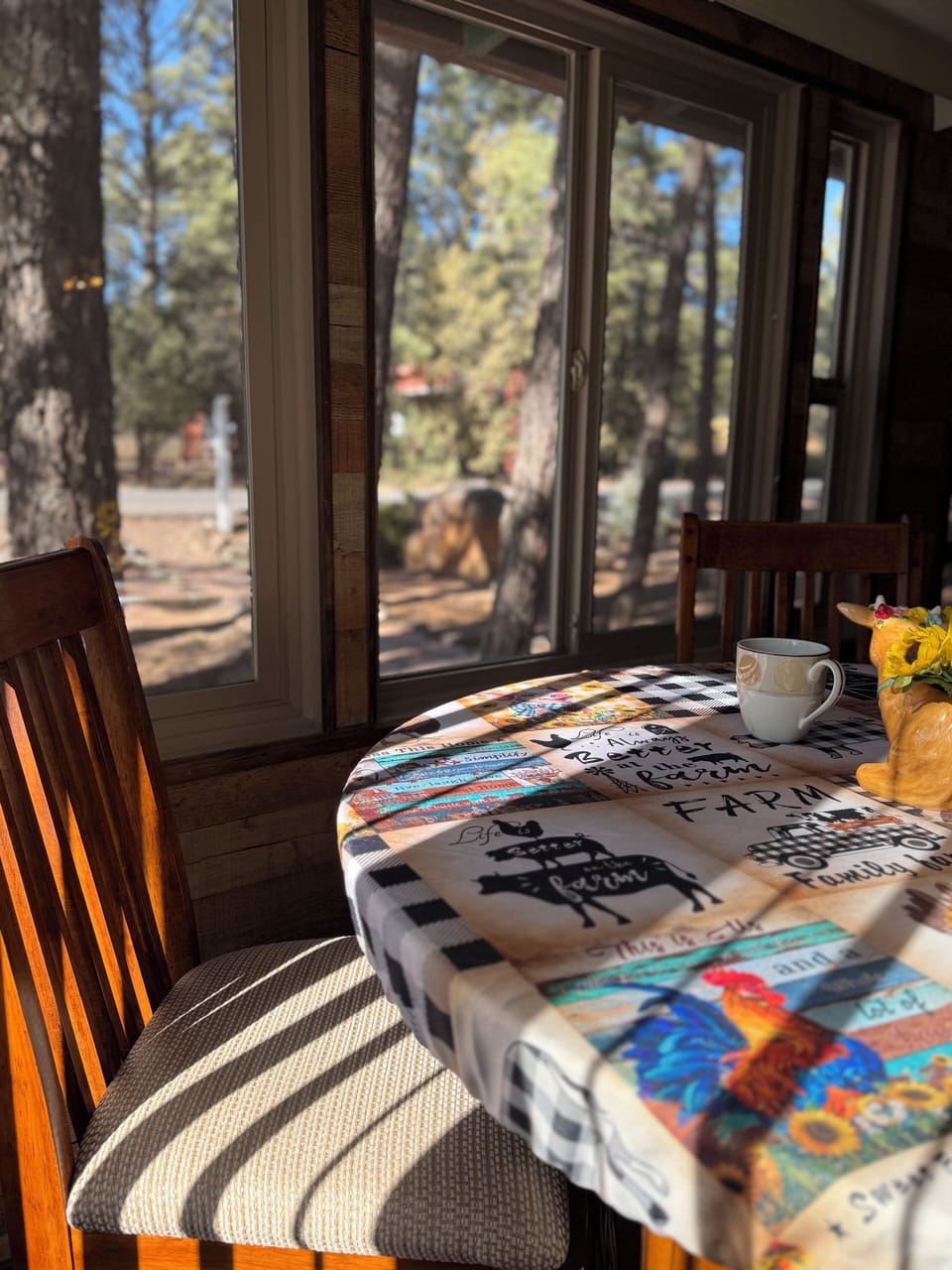 Coffee in the pines
