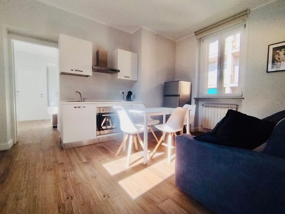 City Apartment, 1 Bedroom | Private kitchen | Cleaning supplies