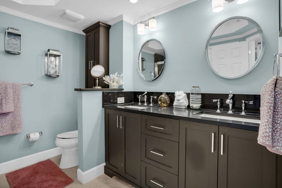 Master bathroom