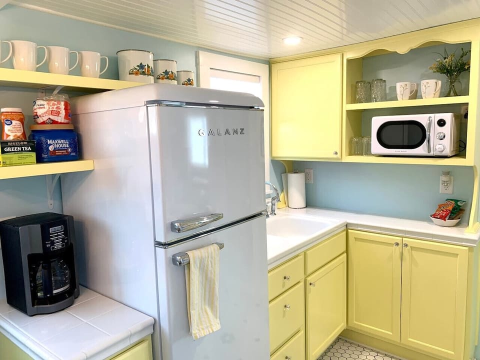Kitchen fully stocked with all the essentials