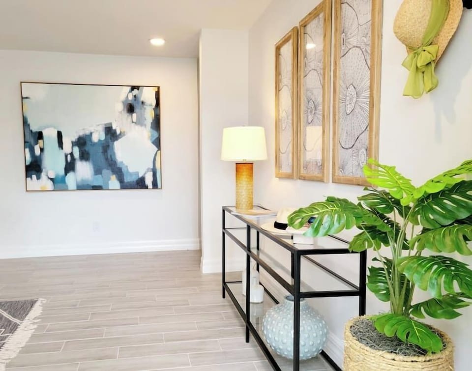 Welcoming entry way