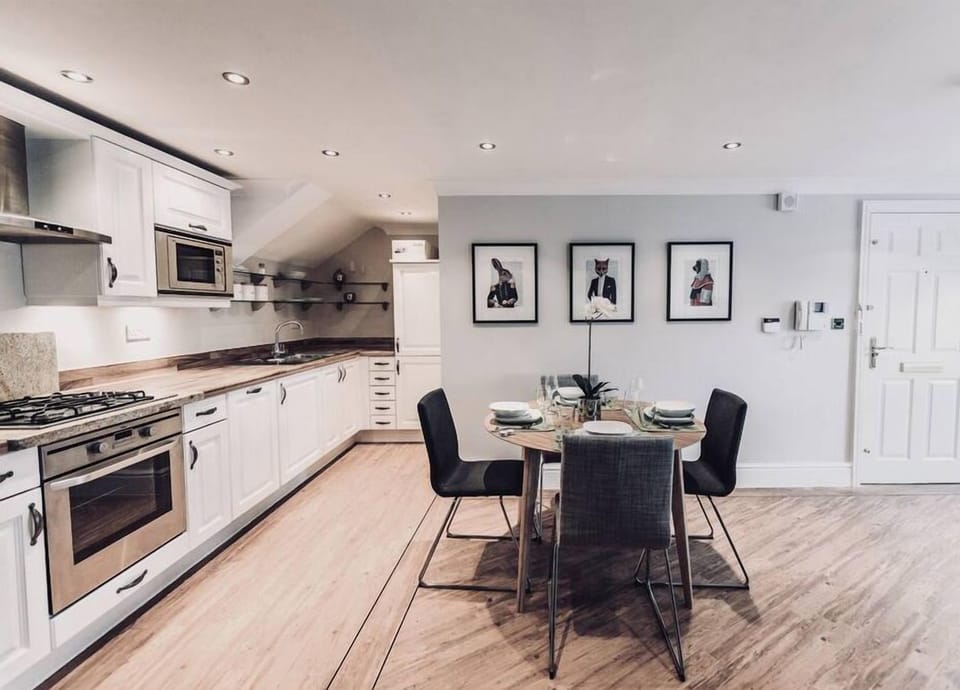 Open plan living area