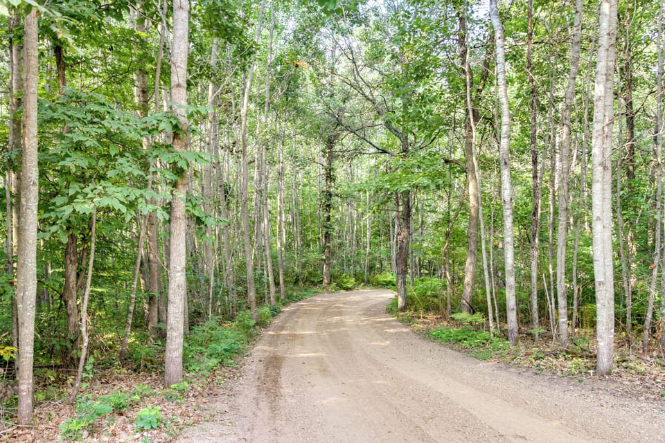Long Driveway | 7-Acre Property