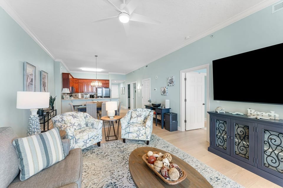 Comfortable seating with gorgeous beach views