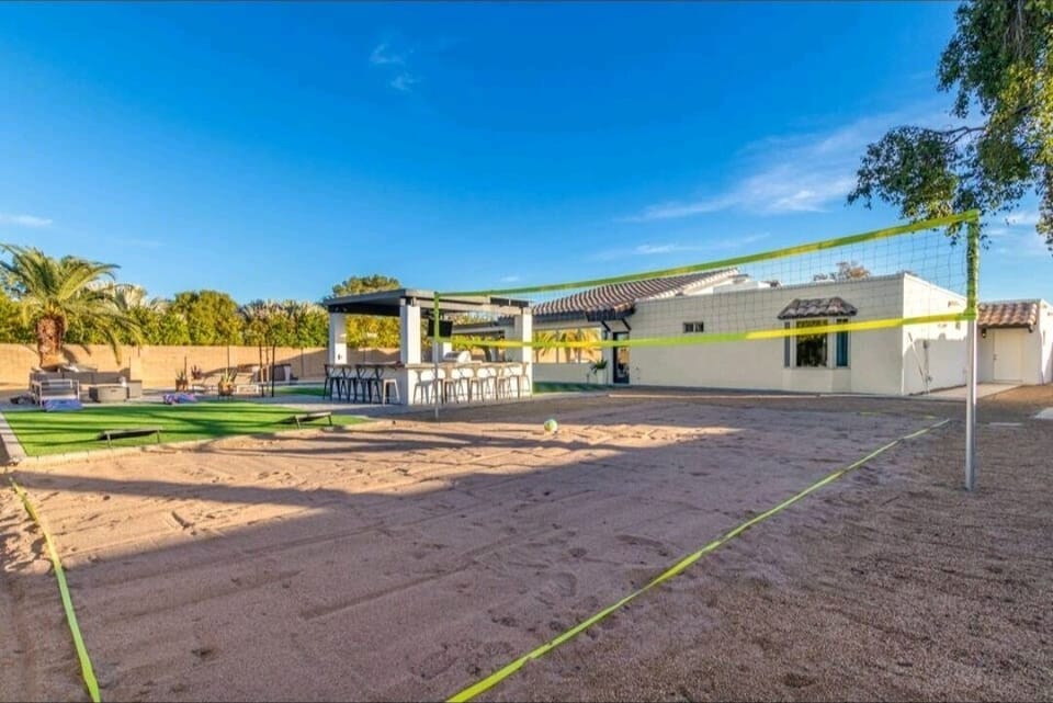 Sand Volleyball court