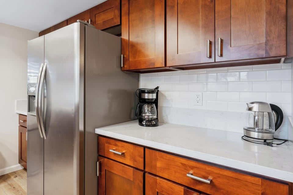 Newly remodeled kitchen area