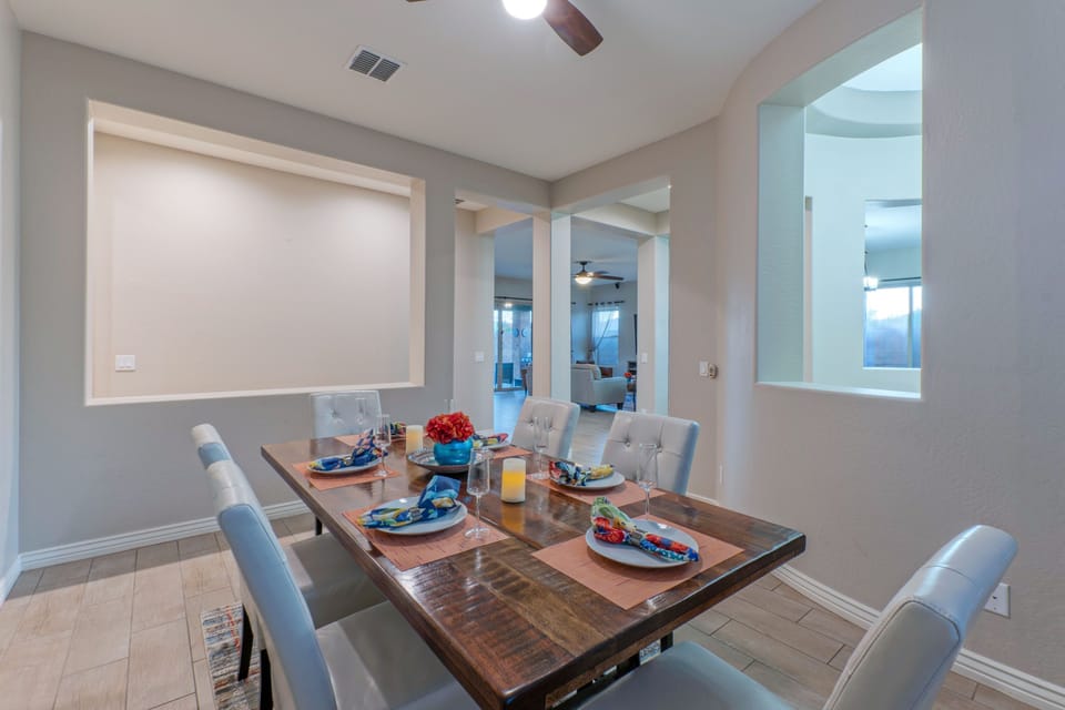 Cheers to wining and dining with loved ones.