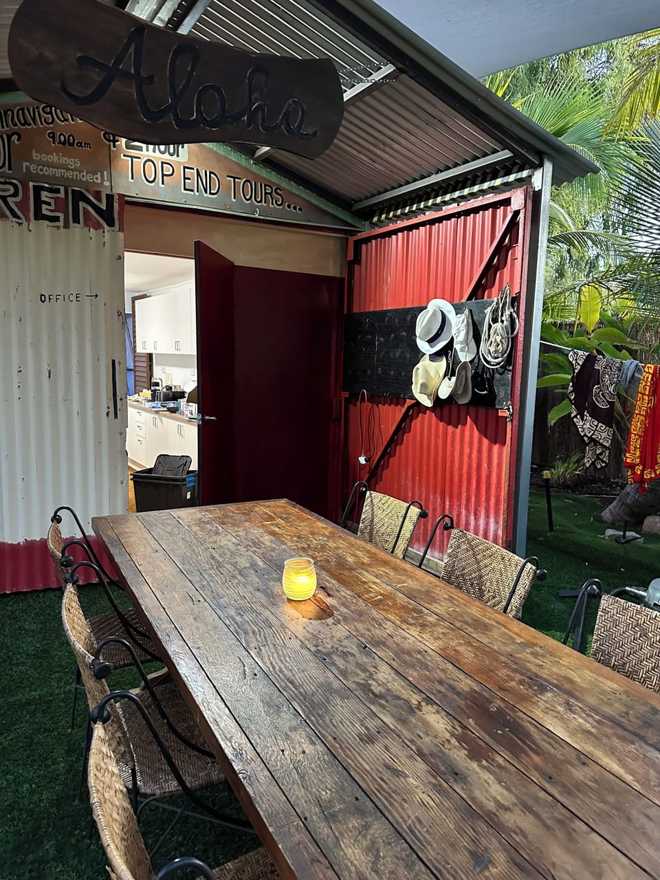 Outdoor dining
