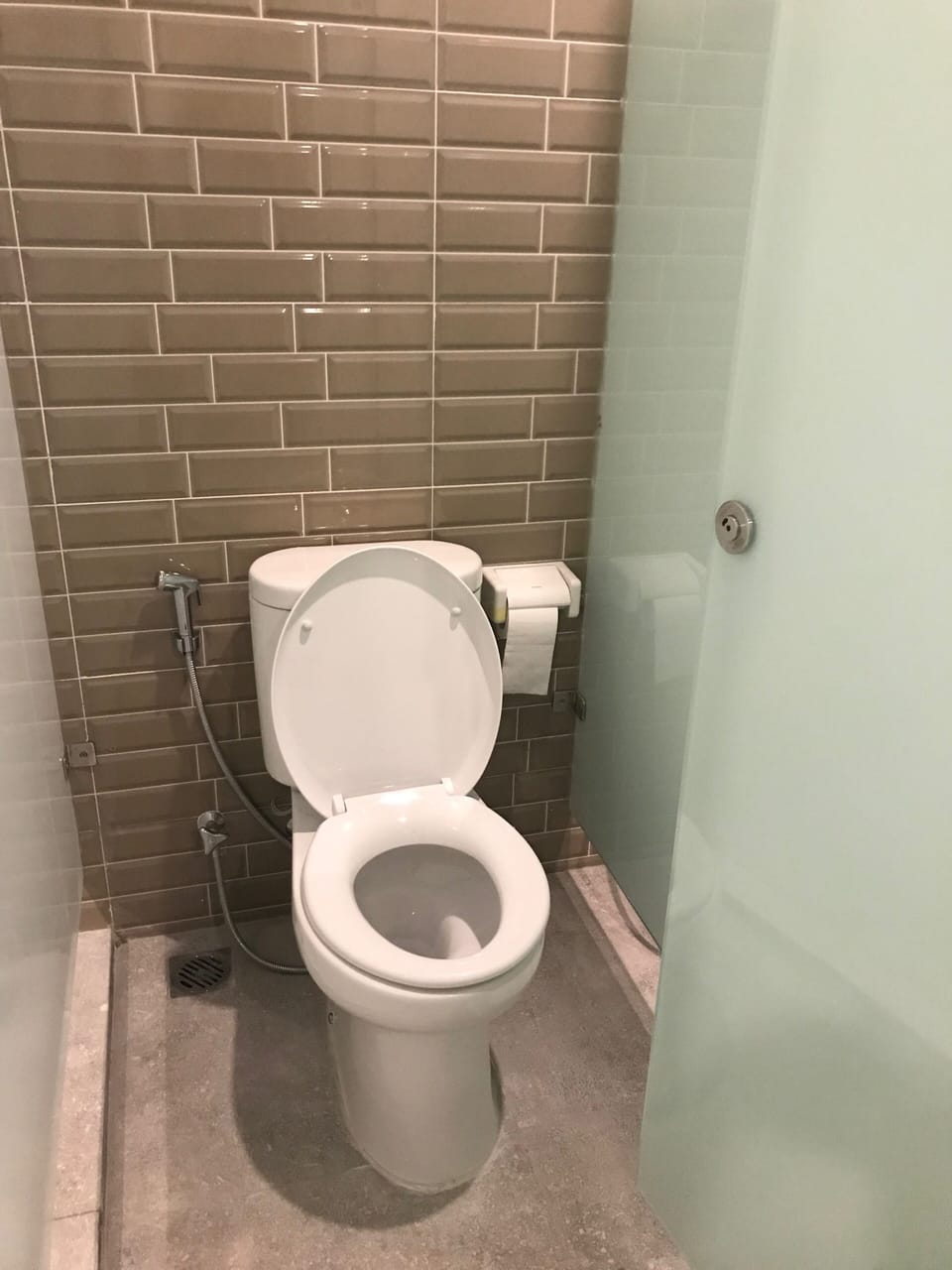 Single Capsule | Bathroom | Shower, rainfall showerhead, hair dryer, towels