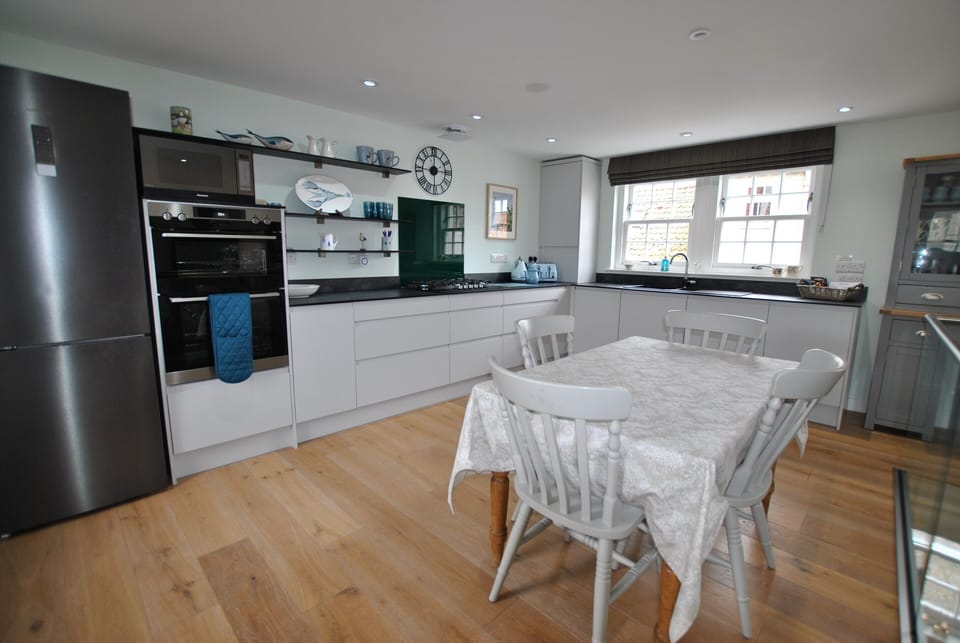 The open plan layout makes the living spaces very sociable