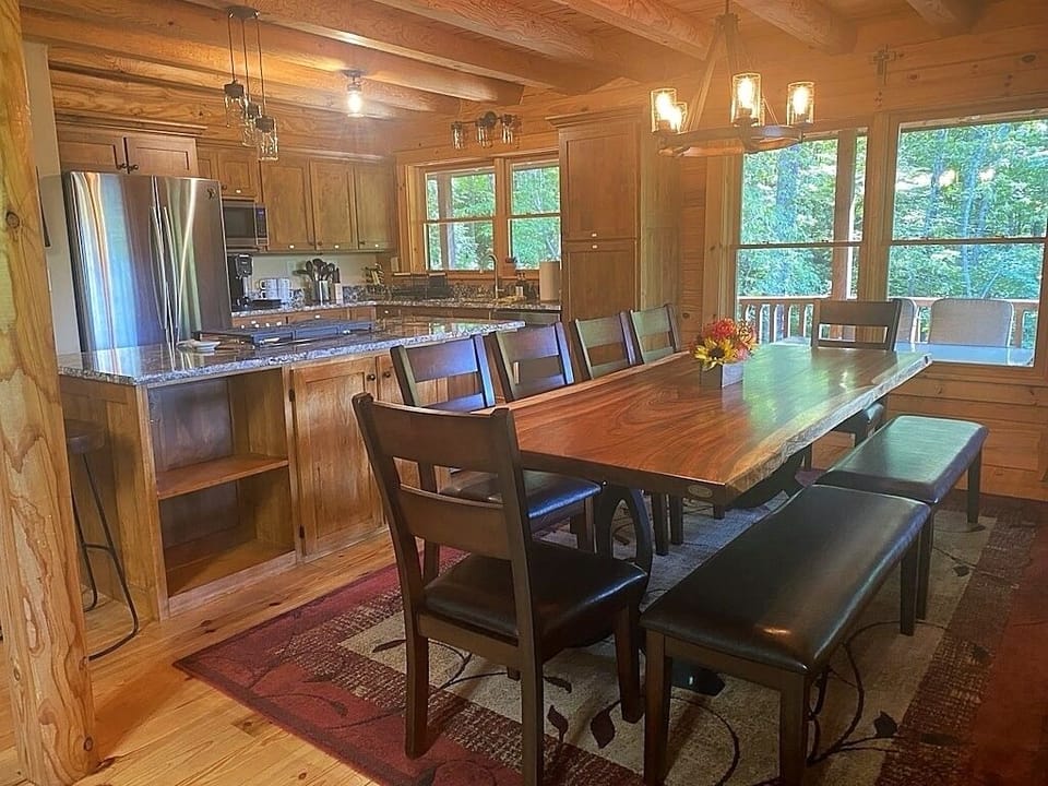 Kitchen and Dining for 10, (main level)