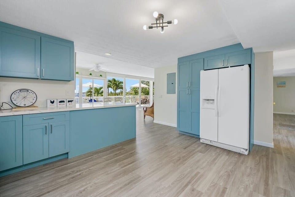 Spacious kitchen area perfect for preparing family meals