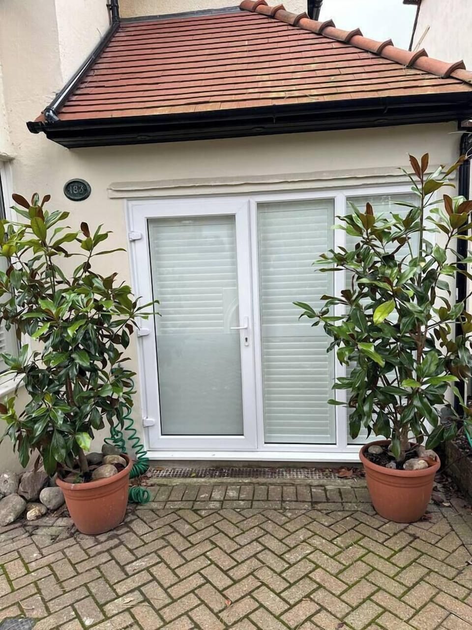 Front view of Ground floor apartment