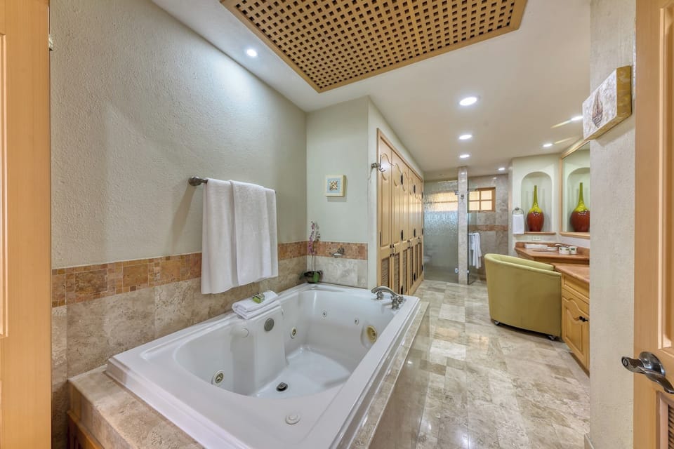 Bathroom, hot tub