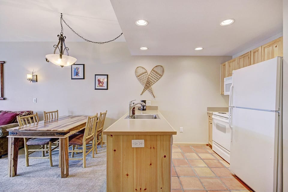 Open concept kitchen
