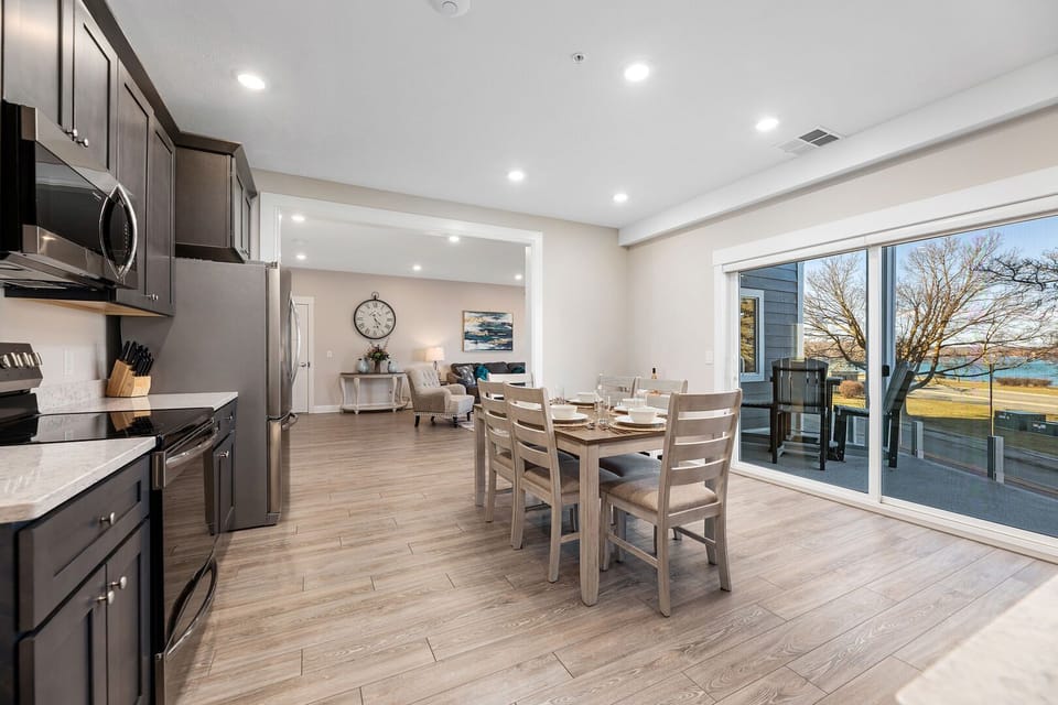 Condo | Private kitchen | Full-size fridge, microwave, dishwasher, rice cooker