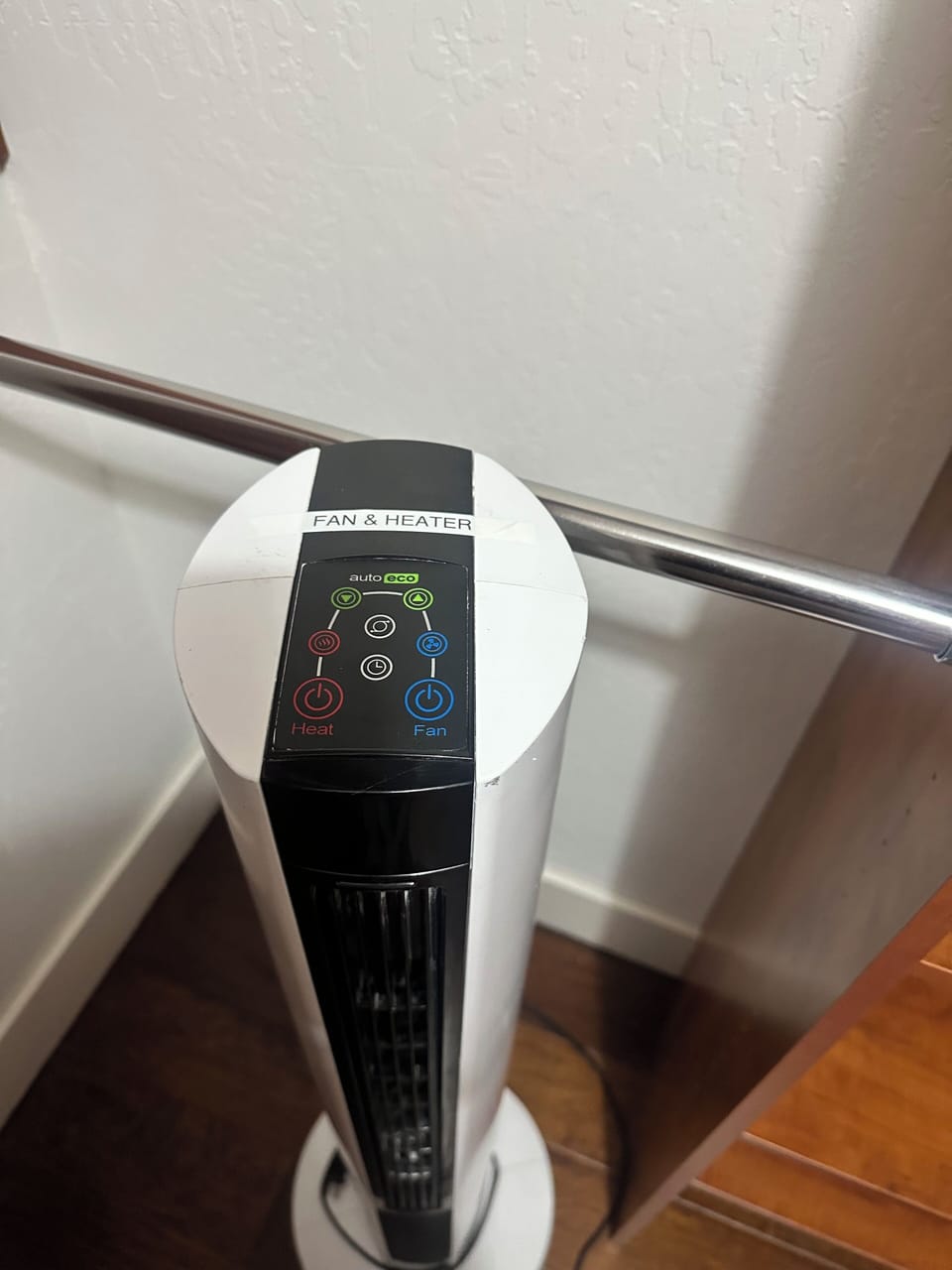 Space heaters inside every bedroom. The whole house has a central heat.