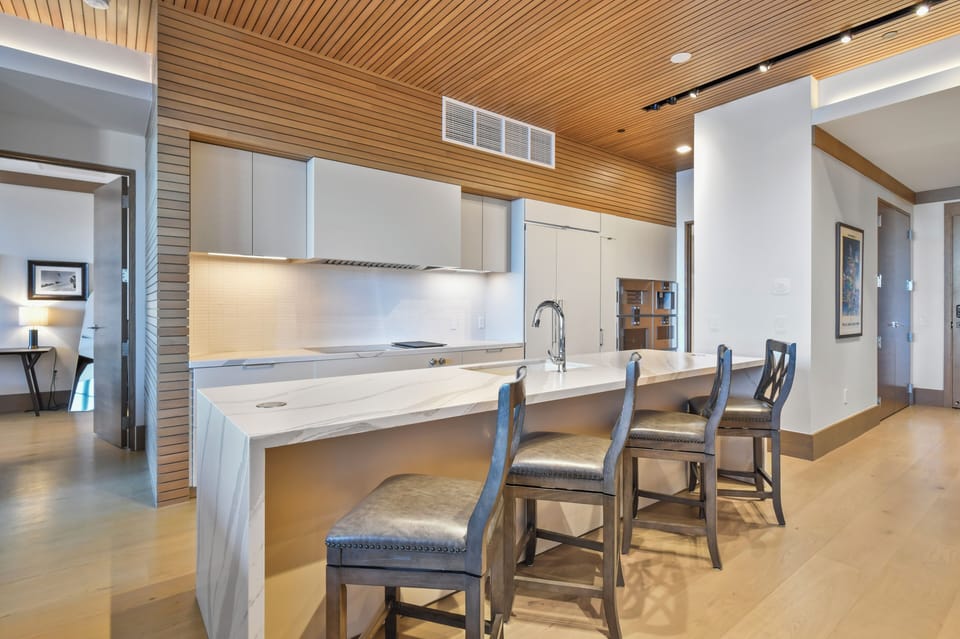 Kitchen View from Dining Area
