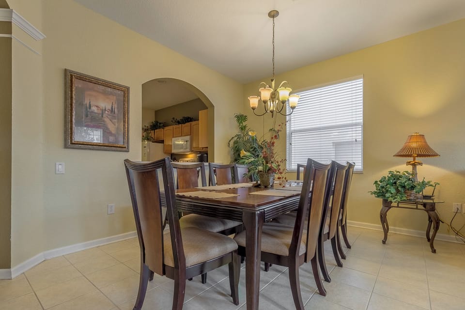 Dining Area that Seats 8 People