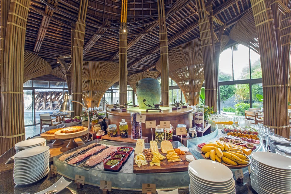 Daily buffet breakfast for a fee
